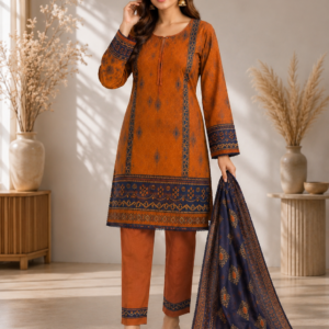 Amber Sapphire 3-Piece Suit - Lawn